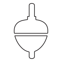 Obraz premium bobber line