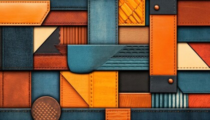 Colorful Leather Textures and Patterns for Creative Design Projects