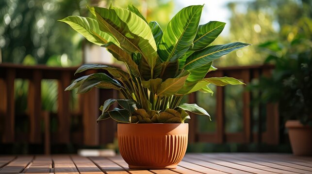 lefy plant in a pot