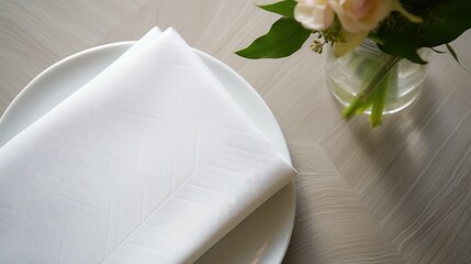 cotton napkin texture