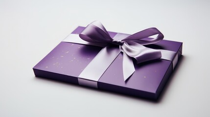 lettering gift card purple