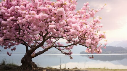 breeze peach blossom tree