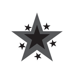 Obraz premium Star Cluster Icon Design