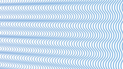 Aero Blue wave line stripes pattern background for fabric style