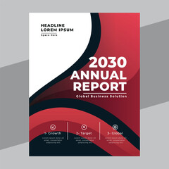 Abstract Black and red background A4 size book cover template for annual report, magazine, booklet, proposal, portofolio, brochure, poster