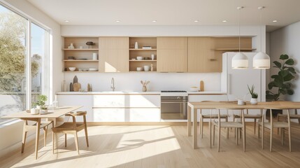 light white modern kitchen