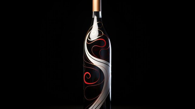 c?tes wine bottle shape
