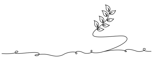 creeping tree branch vector