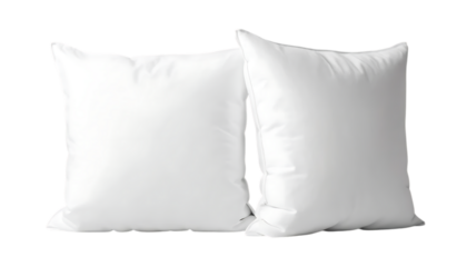 White cushions or white pillow png