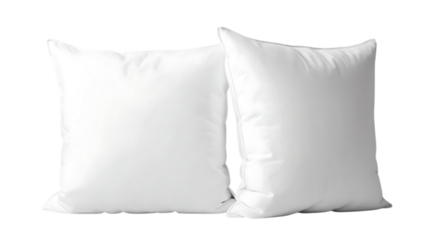 White cushions or white pillow png