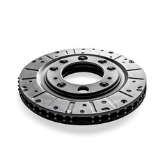 Automotive clutch disco a Transparent Background