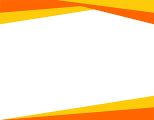 header footer vector template design, frame template 