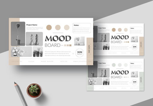 Creative Moodboard Layout Template