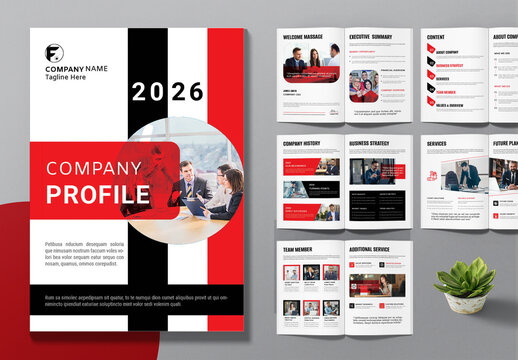 Company Profile Template Layout