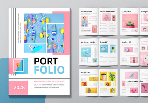 Minimal And Modern Portfolio Design Template