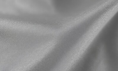 Close-up of soft gray fabric