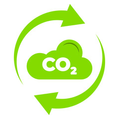 Obraz premium CO2 Emission Reduction