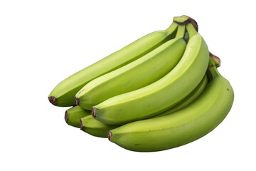 Unripe Green Bananas – Vegetarian Cooking Ingredients PNG  