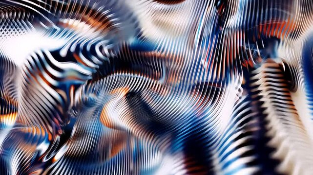 Abstract iridescent pattern with textures and light reflections