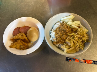 Taiwan food, rice , noodle, dumpling