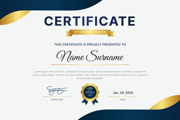 Certificate Template Design