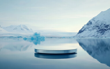 Minimalist modern architecture and spatial structure