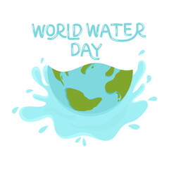 World Water Day Illustration