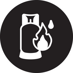 Gas  glyph icon