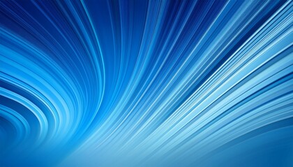 Obraz premium vibrant striped gradient background in soothing blue tones
