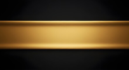 abstract gold paper on black background