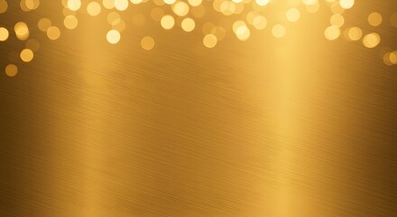 Golden christmas bokeh background