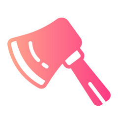 Axe gradient icon