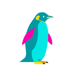 Obraz premium Colorful Penguin Illustration Design