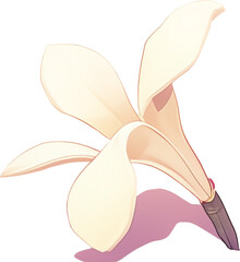 pink bunny with flower