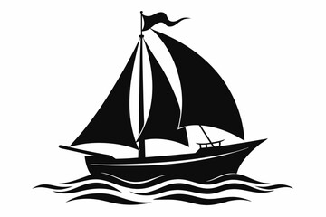sailing boat silhouette