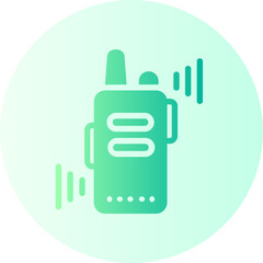 Walkie Talkie  gradient icon