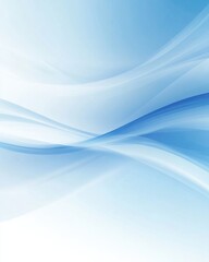 Fototapeta premium A cool sky blue and white gradient background. Featuring calming blues and pure whites with smooth transitions