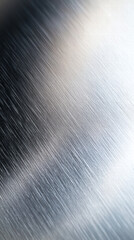 Metallic Surface: A captivating close-up of a polished metallic surface, reflecting light with intricate details and a smooth, brushed texture, perfect for a sleek, industrial aesthetic.