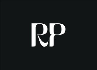 RP letter logo design and initial logo design