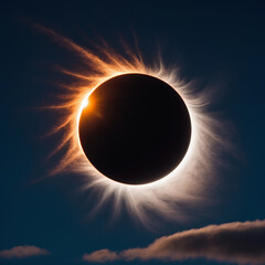 Obraz premium Solar eclipse