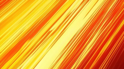 Abstract orange and yellow anime background lines