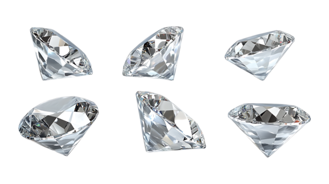 Pack Dice Set Against Transparent Background for Casino Promotion, Board Game Illustration, or Gambling Design