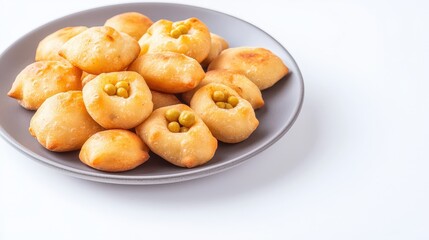 Traditional mauritian dholl puri served on a plate filled with spiced ingredients and accompanied by fresh sides