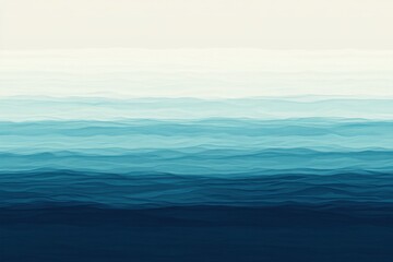 Obraz premium A gradient from soft aqua to deep navy blue. Featuring aqua tones blending into navy hues