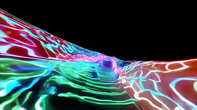 Bright, flowing light streams, ideal for adding energy and a modern touch to your projects.