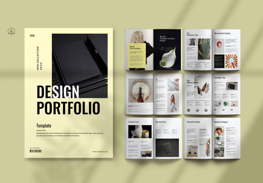 Design Portfolio Brochure Template