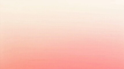 A gradient from warm coral to soft ivory. Featuring coral tones blending into light ivory hues