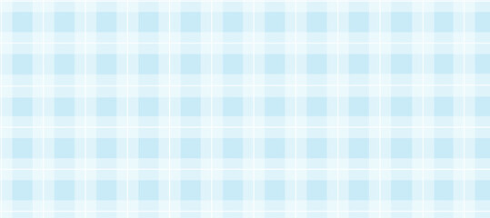 Blue and white plaid fabric texture background