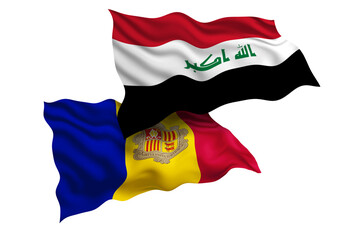 Iraq and Andorra Friendship Flags Diplomatic Relations of Two countries, Sports competition