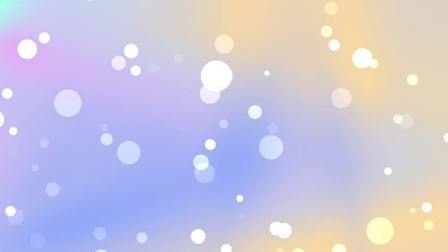 Soft Focus Abstract Background with Bokeh Lights and Pastel Colors Creating a Dreamy Atmosphere